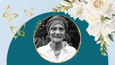 Funeral service of the late Merlyn Valeria Maharaj