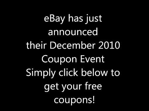 eBay Coupon Codes 2011