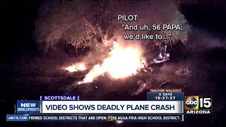 Video shows deadly plane crash in Scottsdale