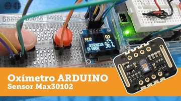 #Oxímetro con @Arduino y MAX 30102