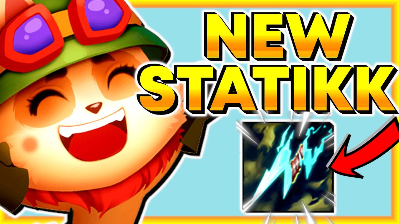 TEEMO vs GNAR BUILD - NEW STATIKK SHIV TEEMO BUILD PATCH 13.10 #teemo #leagueoflegends #lol #371