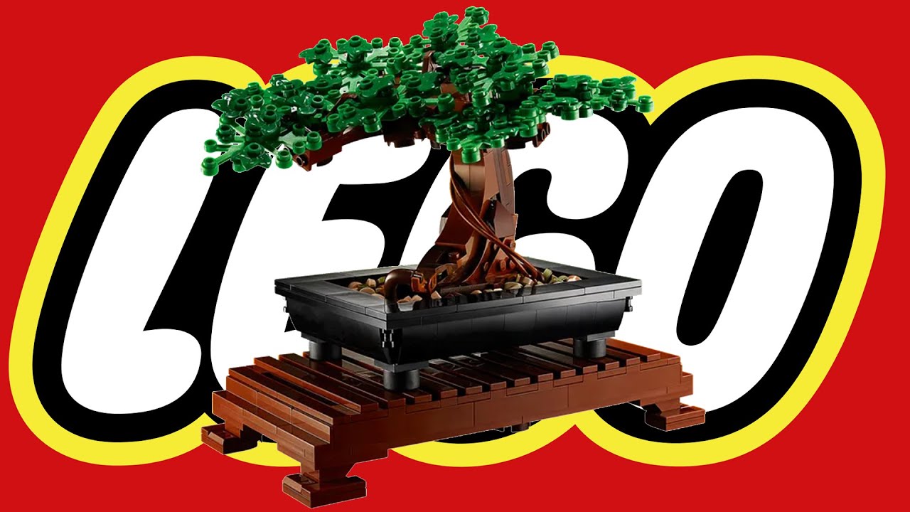 Montage Lego Bonsai (878 pièces, 10281) YouTube