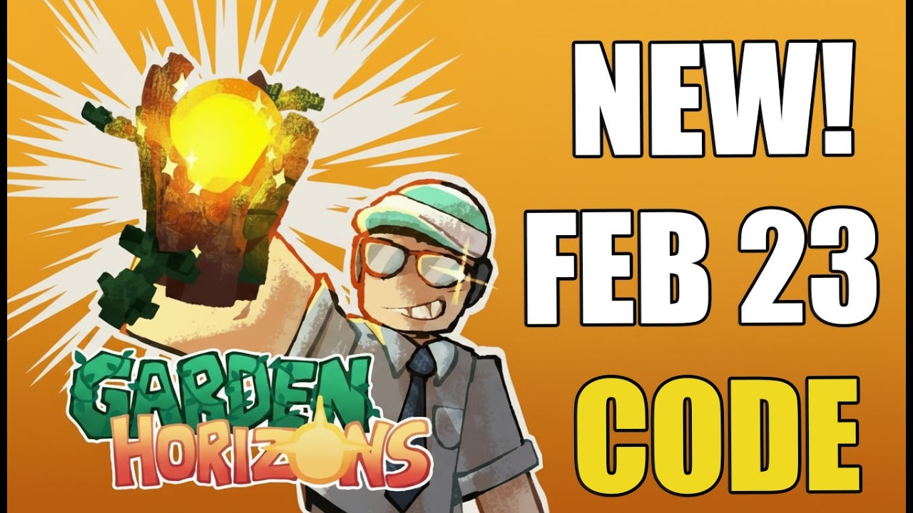 FEB 23 CODE] GARDEN HORIZONS CODES 🌱[ROBLOX]🌱 🌻FREE PREMIUM AND