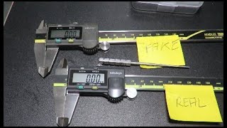 MITUTOYO: fake & real!