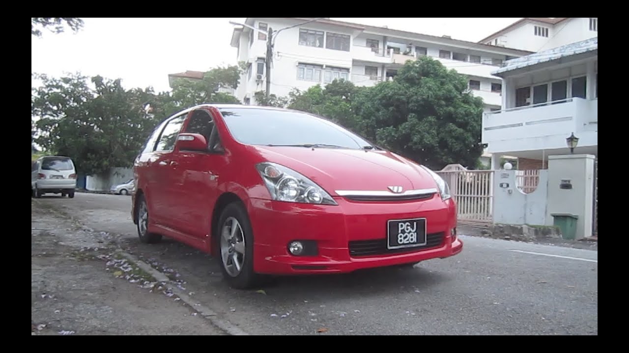 2004 Toyota Wish Start Up Full Vehicle Tour And Quick Drive Youtube