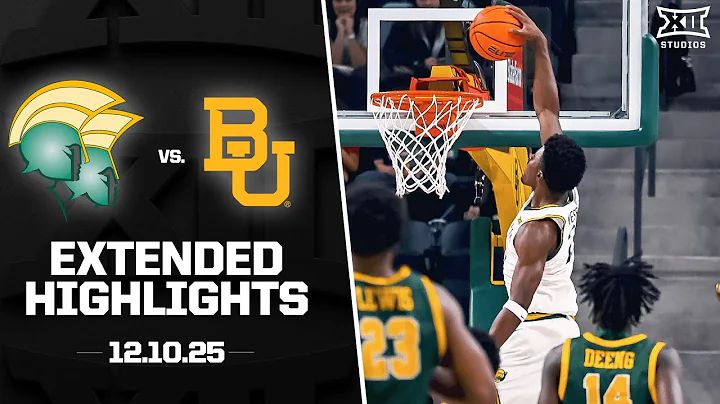 Norfolk State vs. Baylor Extended Highlights | 2025-26 Big 12 Men's Basketball