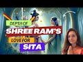 How deep was shree rams love for sita