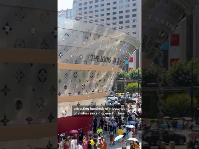 Can a ship-shaped Shanghai shop put wind in China’s luxury sales | FT #shorts