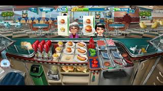 Fast food court challenge level 1 / cooking Fever / Love Of Cooking Games screenshot 3