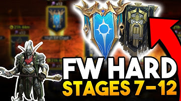 FACTION WARS HARD - High Elves (Stages 7-9) and Dwarves (Stages 10-12) | Raid: Shadow Legends