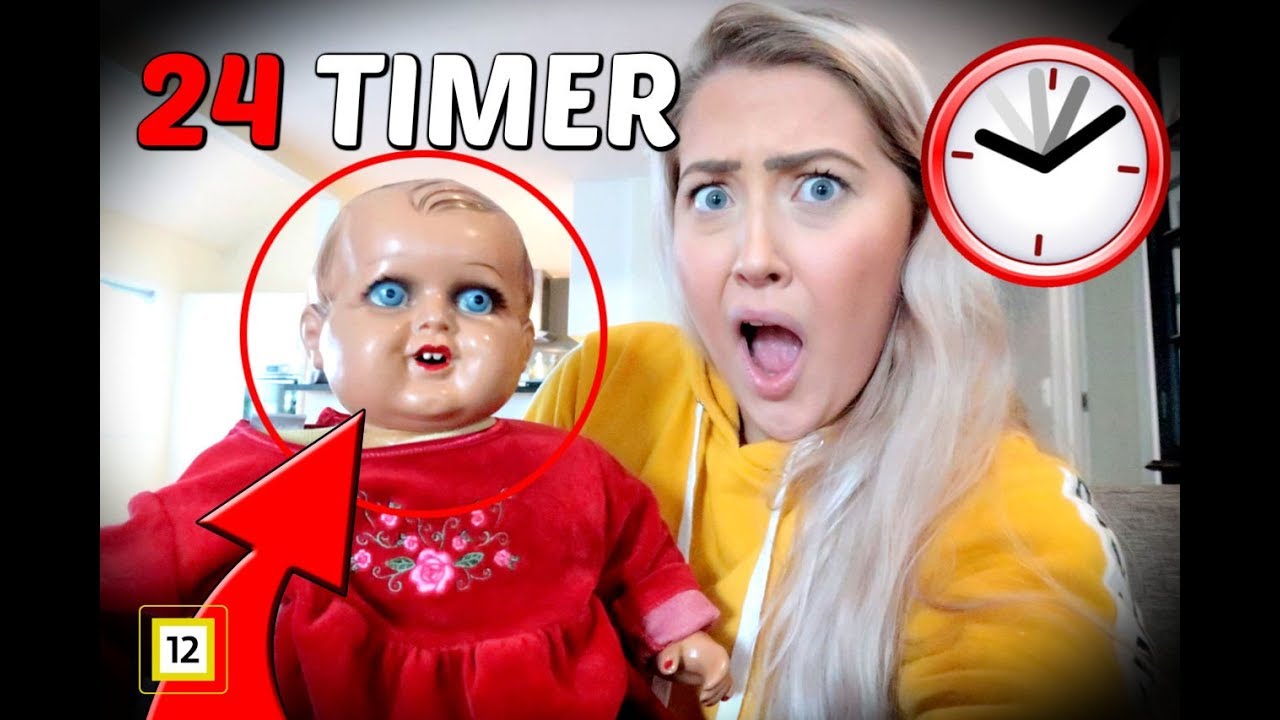 24 TIMER MED EN HJEMSØKT DUKKE...⎮DET UFORKLARLIGE