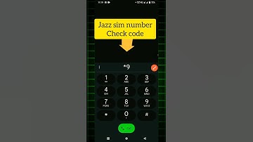 jazz sim number check krne ka tareqa || How to check jazz sim number 2025| #jazzsim #mobile #simcode