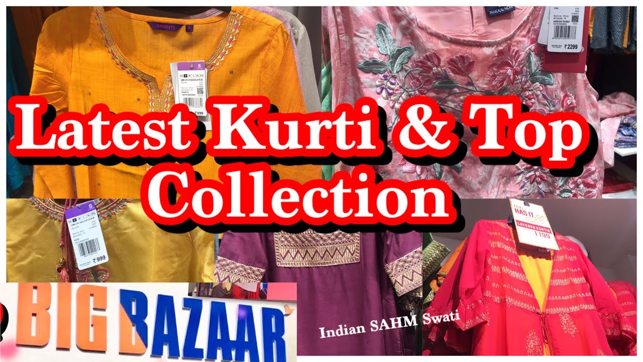 Big Bazaar Latest Kurti Collections 2021 /starting at Rs.399 \ Festival  Kurti / Big Bazar clothing - YouTube