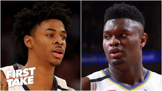 First Take debates Ja Morant vs. Zion Williamson for NBA Rookie of the Year