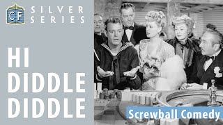 Hi Diddle Diddle (1943) RESTORED Version of SCREWBALL COMEDY starring Dennis O'Keefe, Martha Scott