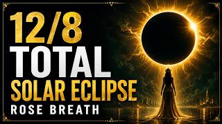 TOTAL SOLAR ECLIPSE MEDITATION Rose Breath 55Hz Schumann Binaural 288 360 432Hz Harmonic Triad