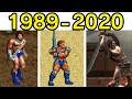 Evolution of golden axe games 1989 to 2020  11 games