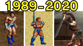 Evolution of Golden Axe Games (1989 to 2020) | 11 Games [HD]