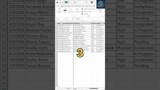 30 Second Me 7 Excel Shortcut Keys 🔥 | Office Work Fast Karo#excel #viralvideo #shortcutkeys