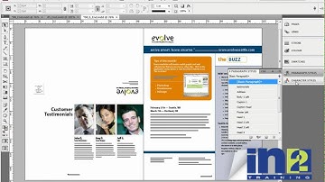 Adobe InDesign CS4 Level 1 Introduction from In2 Training, Manchester