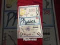 Physics cover #beautiful #viralvideos #viralshorts #art #physics #class12