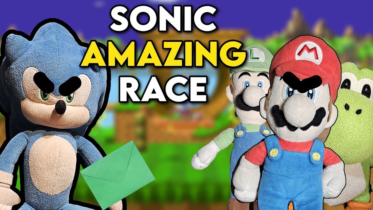 Mario Plush Amazing Race: