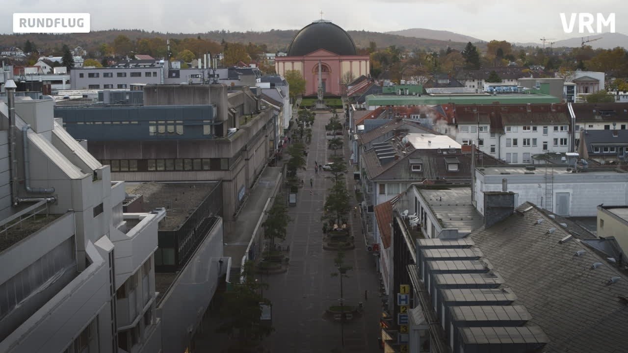 Heimat von oben: Rundflug über Darmstadt