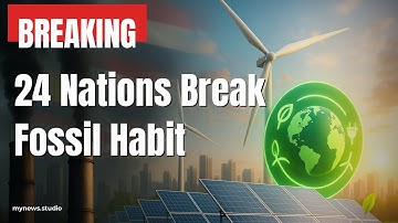 Global Coalition Backs Fossil Fuel Exit: Clean Energy Shift Speeds Up