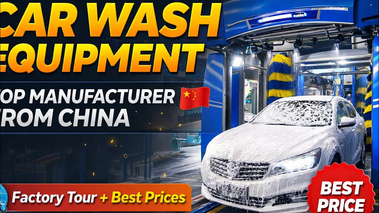 🚗✨ Car Washing Equipment Top Manufacturer From China | Factory Tour + Best Prices 