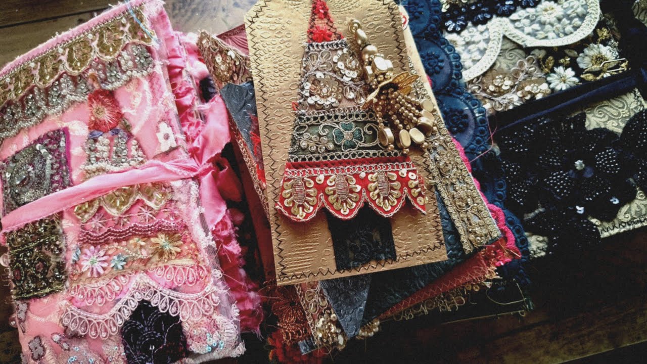 Holiday boho junk journals | flip through | boho needs