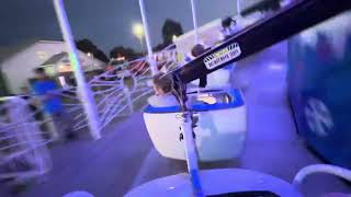 Flying Bobs On Ride (Night) at the 2025 Tuscarawas County Fair