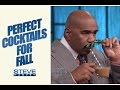 Perfect cocktails for fall! || STEVE HARVEY