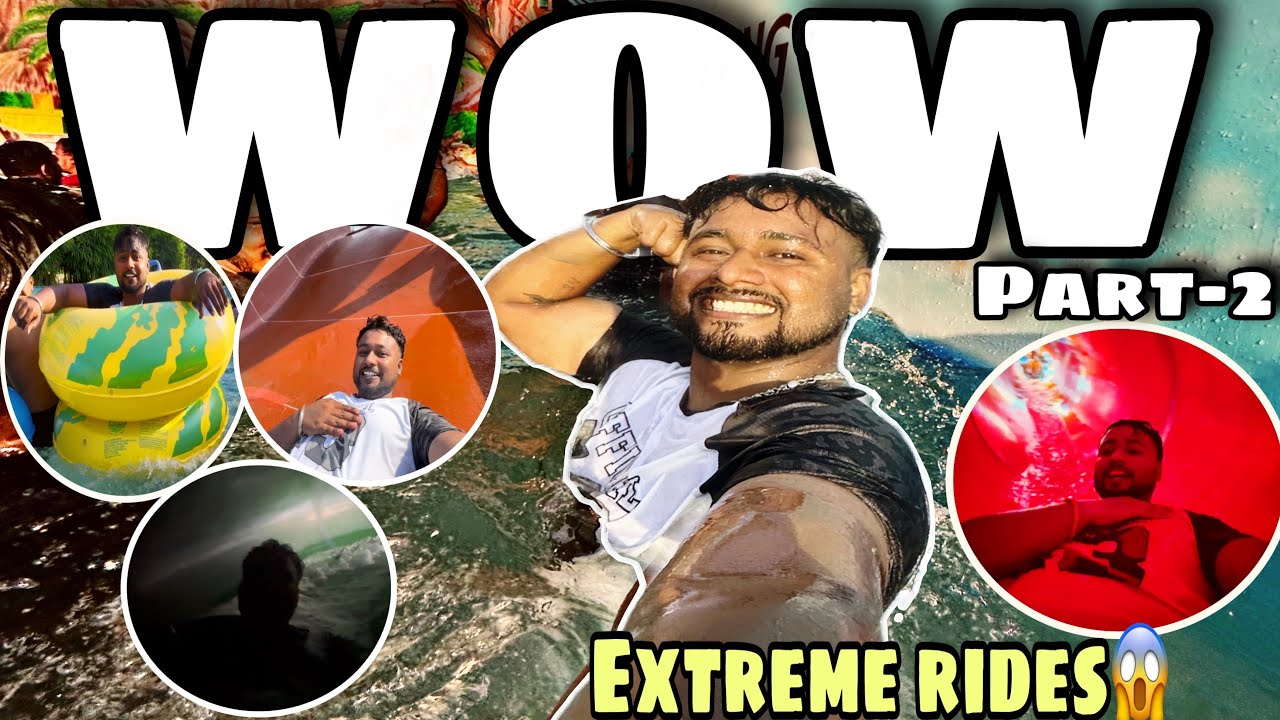 Wow Water Park 2025 | Worlds of Wonder Noida Water Park | Wow water Park Noida | Full Masti | part-2