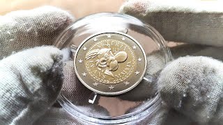 2 Euro Proof Edition: 60 Years of Asterix - France 2019
