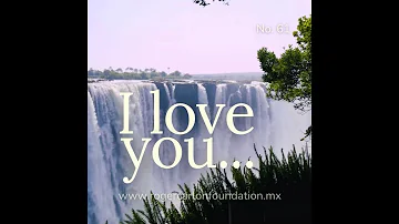 I LOVE YOU MORE THAN YESTERDAY... Card No. 61 - (By Roger Carlon Foundation)