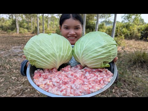 Tasty Fried Pork with Cabbage | Healthy Cabbage Recipe for Lunch