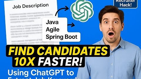 Recruiters, Use ChatGPT to Instantly Extract Keywords from Job Descriptions! | Hire Smarter, Faster
