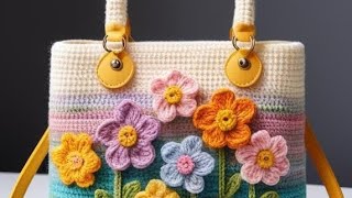 Amazing beautiful crochet handbag ideas👜#crochet #knitting pls like & subscribe to video 🙏 ❤