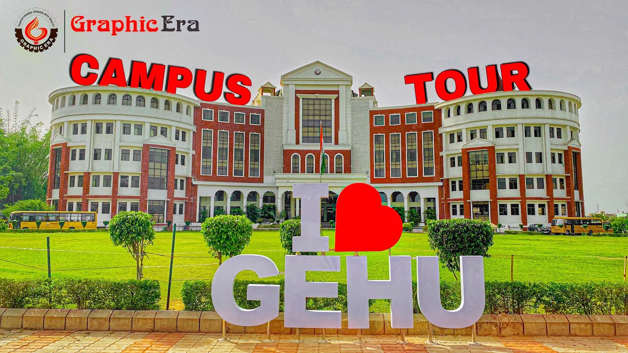 Graphic Era Hill University Dehradun Campus Tour Cinematic Short Film AJ Vlogx YouTube