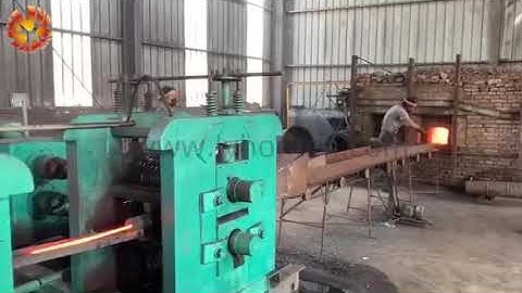 Continuous rolling mill from steel billets for making steel bar, iron rod