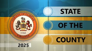 State of Fairfax County: Jeffrey C. McKay, Chairman of the Board of Supervisors