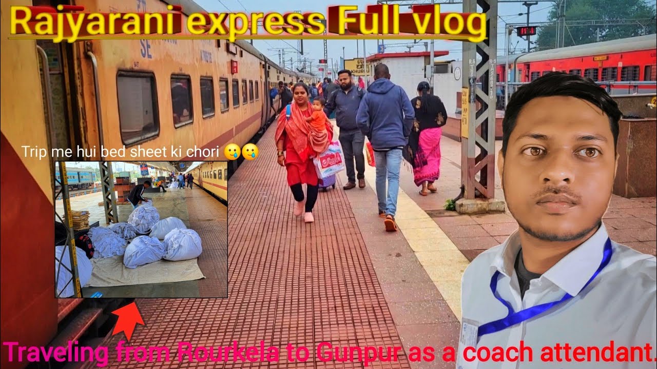 Rajyaraniexpress full vlog | traveling form Rourkela to Gunupur as a ...