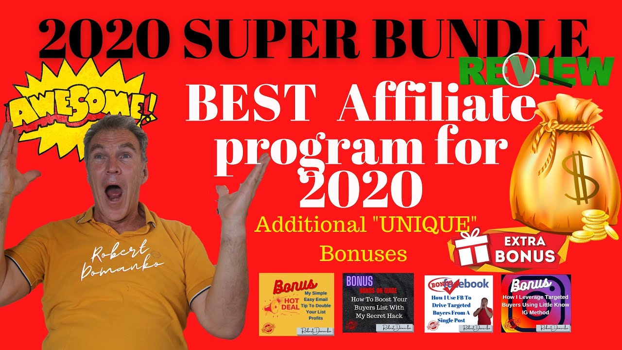👏Best affiliate marketing course for Beginners😱Affiliate marketing 2020💯2020 Super Bundle reviewed