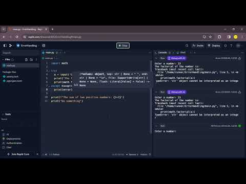 Error Handling (Basic Try-Exception) in Python Part-II | 100-Day Challenge Video #19