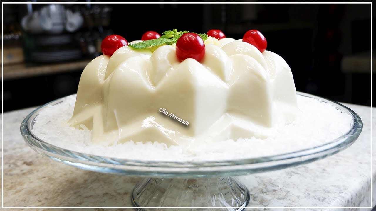 Gelatina de Coco🥥🥥😋 con leches navideña🎄 YouTube