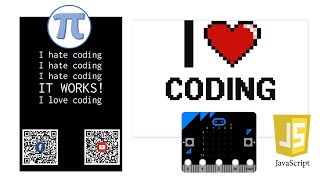 #14deFebrero #microbit #javascript Asi celebramos nosotros :)