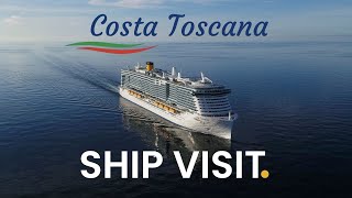 VISITE DU COSTA TOSCANA (Navire et cabines)