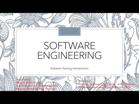Introduction to Software Testing | Software Engineering - YouTube