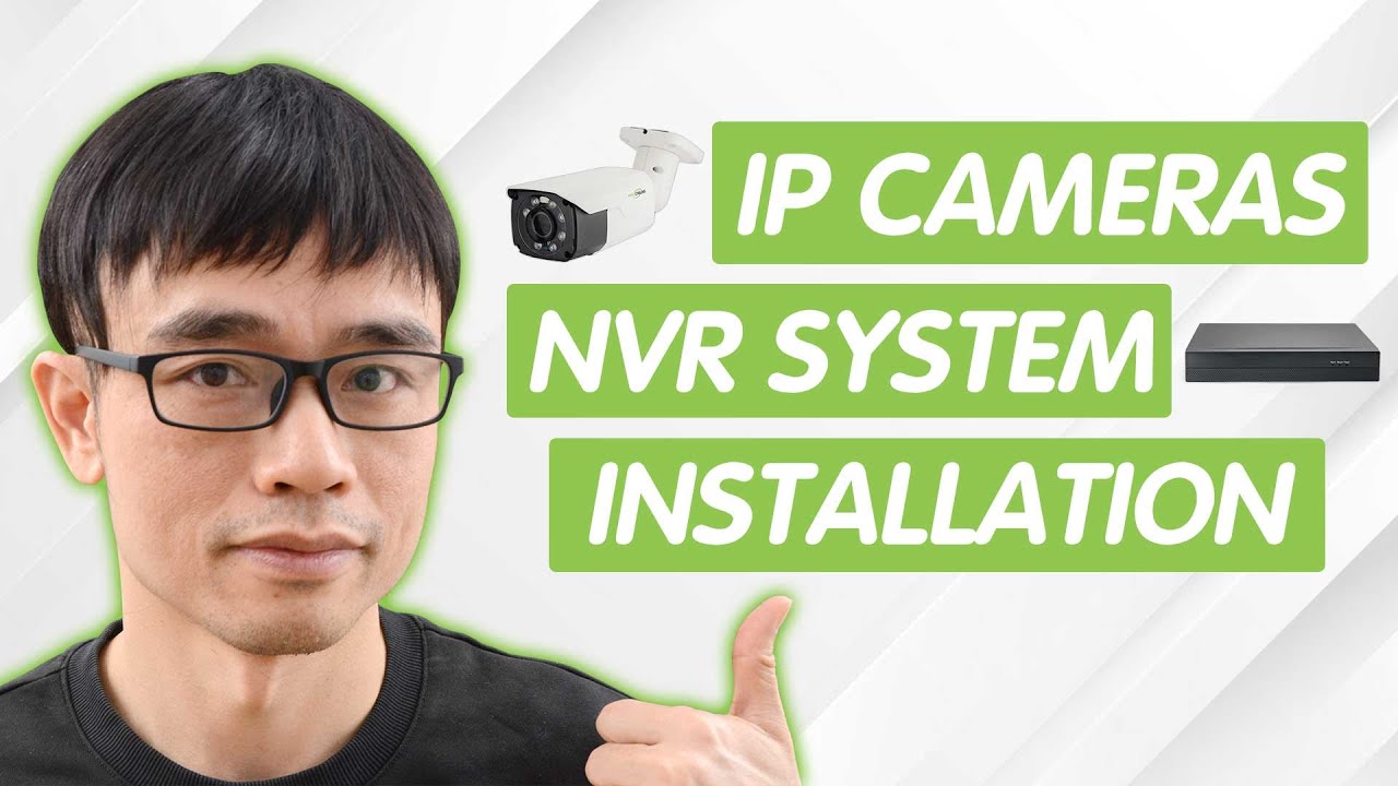 Install Your IP Cameras NVR Security System (Essential Guide) YouTube