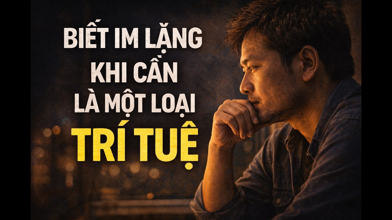 Bạn Có Biết Im Lặng Khi Cần Là Một Loại TRÍ TUỆ?
